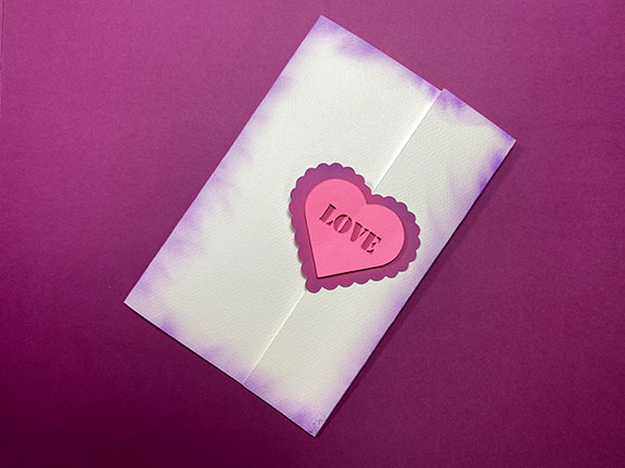 Tabbed Card with SVG - CutCardStock Blog