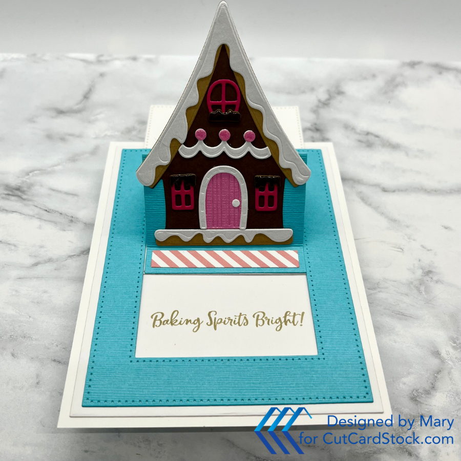 Baking Spirits Bright with a Gingerbread House Pop-Up Card ...