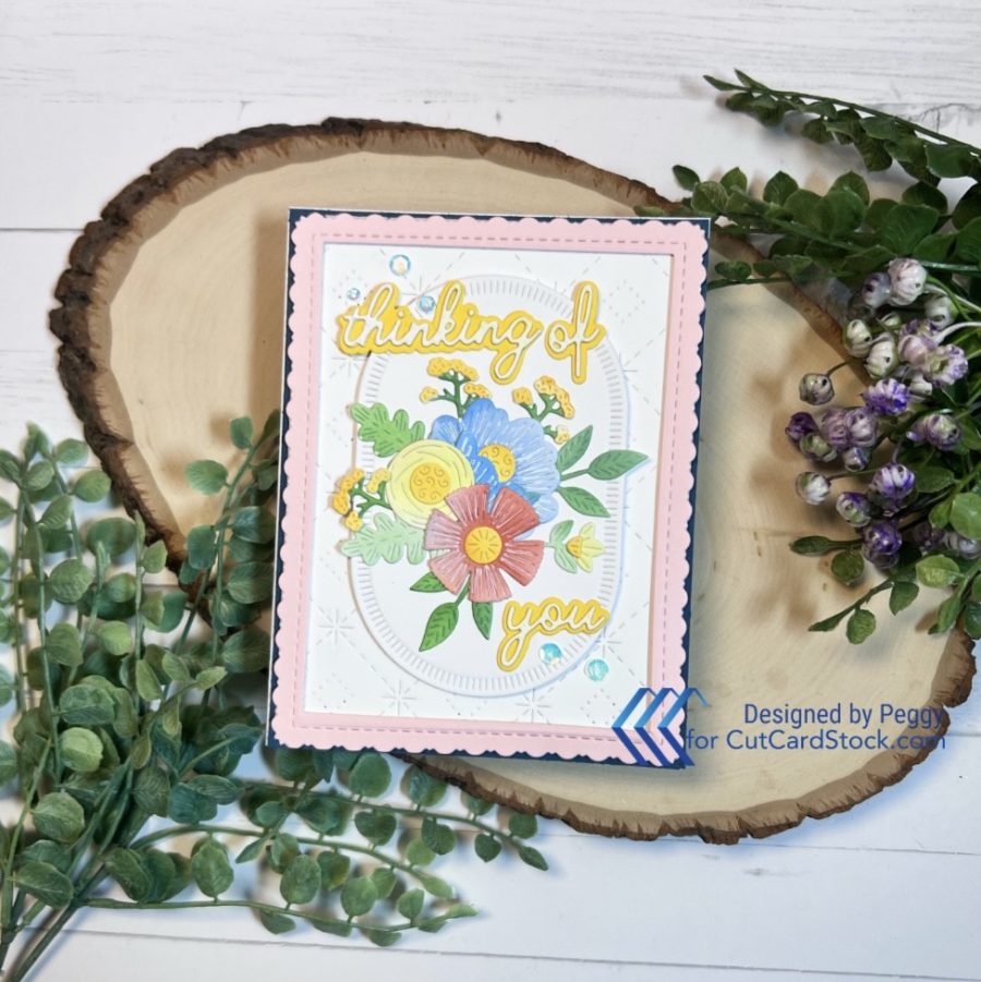 Let’s make a card using only die cuts! - CutCardStock Blog
