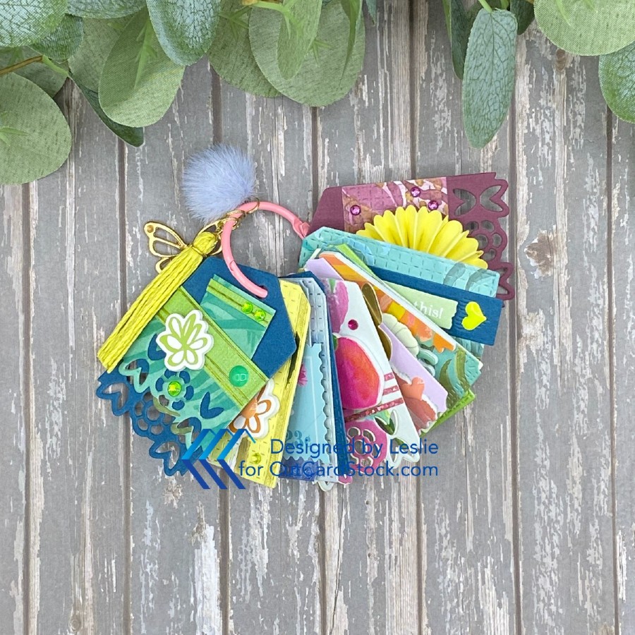 Mini Tag Flip - CutCardStock Blog